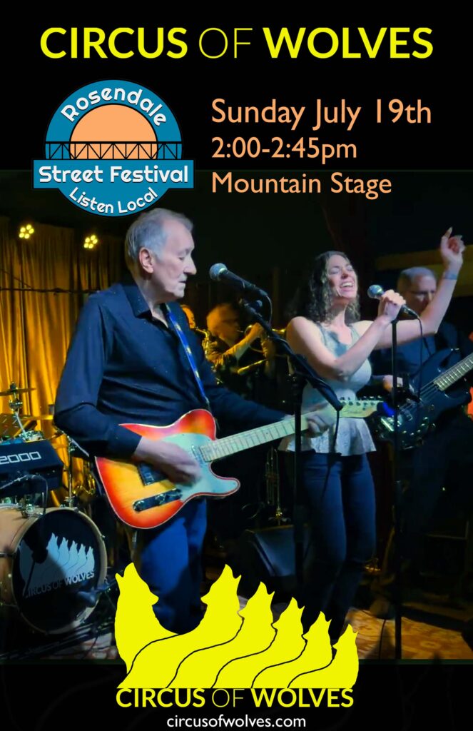Rosendale Street Festival July 19 2-2:45 Mountain Stage